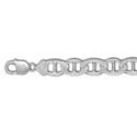 Sterling Silver 30 Inch X 12.0 mm Mariner Link Necklace