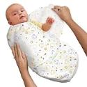 Kiddopotamus & Co 100% Cotton Knit SwaddleMe?? Circle Bear - Small