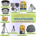 ULTIMATE ACCESSORY KIT SAVE FOR CANON POWERSHOT A85 A95