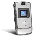 Motorola RAZR V3 V3C Plastic Hard Clam Shell Protection Case Cover - Crystal Clear