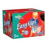 Pampers Easy Ups Trainers for Boys, Size 5 (30-40 Lbs), Value Pack, 80 Training Pants
