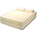 8 Inch Full / Double Soft Sleeper 6.5 Visco Elastic Memory Foam Mattress Bed Set. With 3 Inches of Visco Elastic Memory Foam, Plus 2 X-Large Soft Sleeper 6.5 Visco Elastic Memory Foam Neck Pillows. Includes Premium Wood Framed Box Foundation, Zippered Hygenic Terry Cover Easily Removable For Dry Cleaning and Health