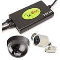 Q-See QSU2DVR42C 4 Channel USB 2.0 Digital Video Recorder Adapter w/ 2 CMOS Camera Kits (Color)