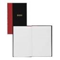 Account Book, Record Ruled, 144 Pages, 7 7/ 8"x5 1/ 4", Black/ Red (WLJER20) Category: Tax and Accounting Forms