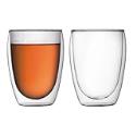 Bodum Pavina 12-Ounce Double-Wall Thermo Glasses (Cooler/ Beer), Set of 2