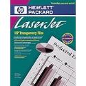 Hewlett Packard Transparency Film Letter A Size For HP Laser Printers 50-Pack