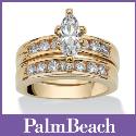 Cubic Zirconia Wedding Set