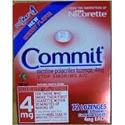 New Cherry Flavor Commit Stop Smoking Lozenges 4mg 72 Lozenges