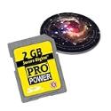 Accessory Power 2 GB / 2048 MB Secure Digital SD Card Use w/ Digital Cameras , Camcorders, MP3s & Your Nintendo ** Includes Designer Mousepad ***