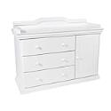 Lauren Combo Unit by Delta Childrens Products - White