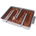 Bakers Edge Nonstick Edge Brownie Pan