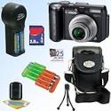 Canon PowerShot A640 10MP Digital Camera + 1GB Accessory Kit