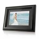 Coby DP-768 7-Inch Widescreen Digital Photo Frame with MP3 Player and 2 Wood Frames