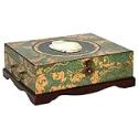 Bentley Royal Classic Premium Hand Decorated Exotic Wooden Tea Chest, 144 Tea Bag Set