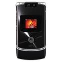 Motorola RAZR V3xx Unlocked Phone with 3G, MP3/ Video Player, and MicroSD Slot--International Version with No Warranty (Licorice Black)