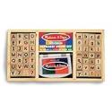 Melissa & Doug Deluxe Alphabet Stamp Set
