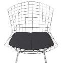 Bertoia Side Chair w/  Seat Pad - Ingot
