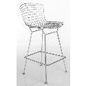 Bertoia Counter Stool w/  Seat Pad - Ingot