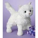 Plush Animal: White Cat