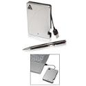 Apricorn Aegis 250GB Portable USB HDD with integrated cable & software bundle (A25-USB-250)
