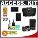 Accessory Kit for Nikon D40, D40x, D60 & D5000 Digital SLR Camera + (2) Spare Batteries for Nikon EN-EL9 + Nikon SLR System Case