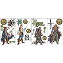 Pirates Room Self-Stick Room Applique